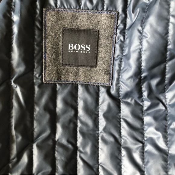 Hugo Boss Coat Water Wind Repellent Black 40R - Picture 12 of 15